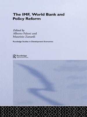 cover image of The IMF, World Bank and Policy Reform
